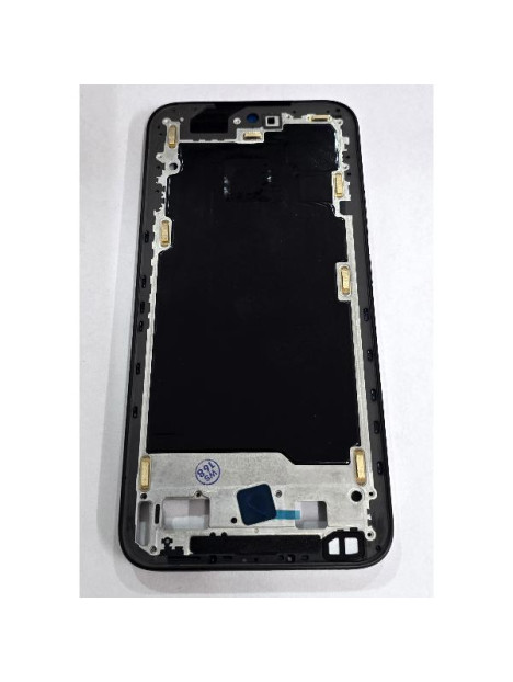 Carcasa o marco central negro para Xiaomi 15T