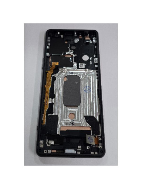 Pantalla para Sony Xperia 5 III mas tactil negro con marco negro compatible TFT