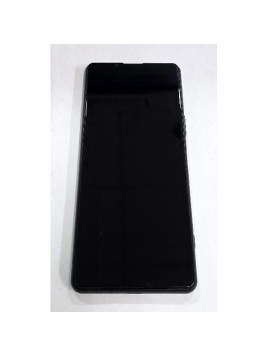 Pantalla para Sony Xperia 5 III mas tactil negro con marco negro compatible TFT