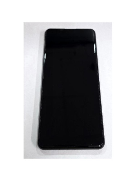Pantalla para Sony Xperia 5 II mas tactil negro con marco negro compatible TFT