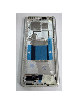 Pantalla para Xiaomi 14 Ultra mas tactil negro con marco plata compatible Oled