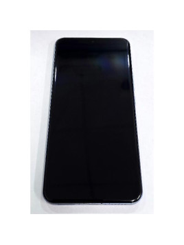 Pantalla para Xiaomi 14 Ultra mas tactil negro con marco azul compatible Oled