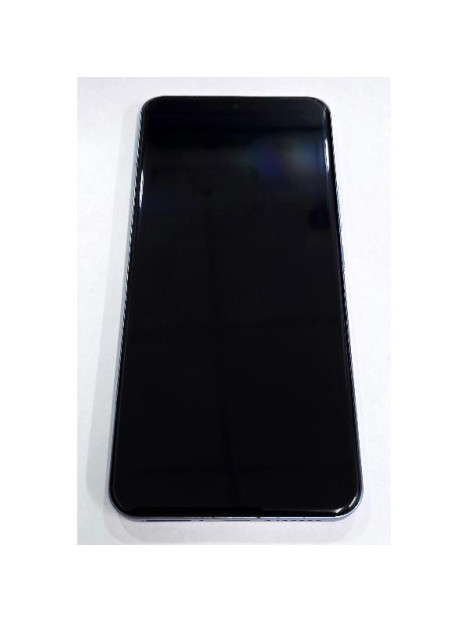 Pantalla para Xiaomi 14 Ultra mas tactil negro con marco azul compatible Oled