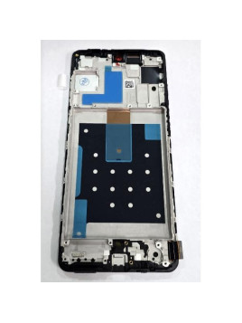 Pantalla para Samsung Galaxy M55 5G M556 mas tactil negro con marco negro ensamblado GH81-25791A Service Pack