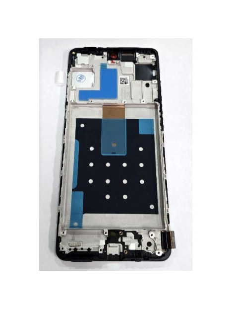 Pantalla para Samsung Galaxy M55 5G M556 mas tactil negro con marco negro ensamblado GH81-25791A Service Pack