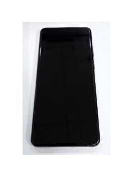 Pantalla para Samsung Galaxy S20 Ultra SM-G988F GH82-26032A mas tactil negro marco negro ensamblado Service Pack
