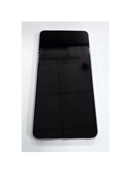 Pantalla para Oppo Reno 13 FS 5G Oppo Reno 13 F mas tactil negro con marco morado 621029000450 Service Pack