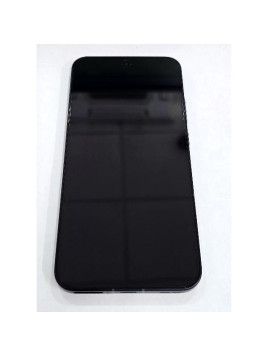 Pantalla para Oppo Reno 13 mas tactil negro con marco azul 621029000428 Service Pack