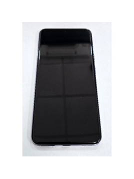 Pantalla para Oppo Reno 12 Pro mas tactil negro con marco plata 621029000217 Service Pack