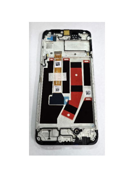 Pantalla para Oppo A77 4G Oppo A57s Oneplus Nord N20 SE mas tactil negro con marco negro 4130254 Service Pack