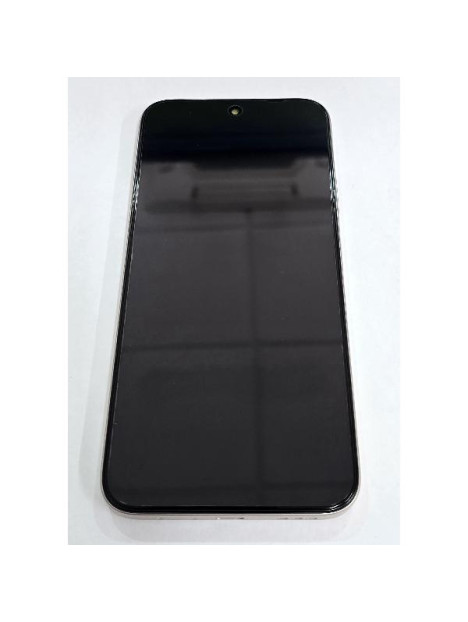 Pantalla para Oppo A6 4G mas tactil negro con marco dorado 621029000744 Service Pack