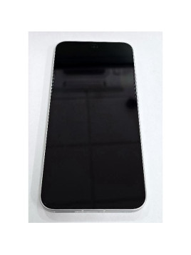 Pantalla para Oppo Reno 13 mas tactil negro con marco blanco 621029000429 Service Pack