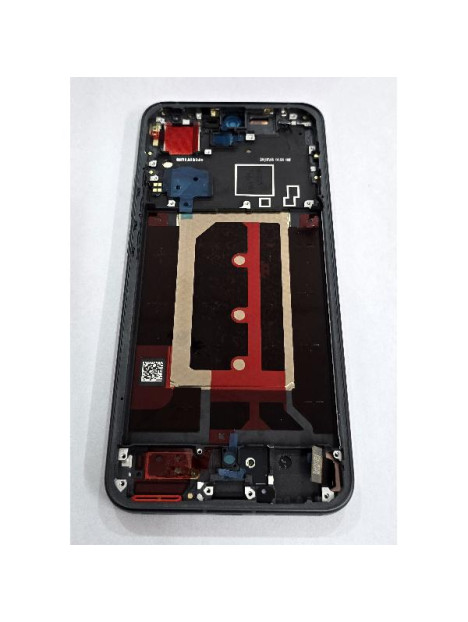 Pantalla para Oppo Reno 13 Pro mas tactil negro con marco grafito 621029000381 Service Pack