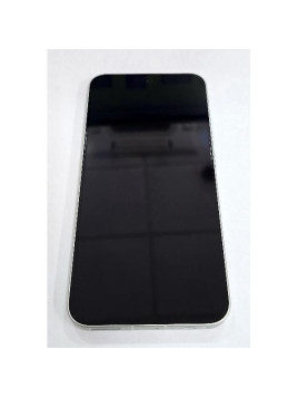 Pantalla para Oppo Reno 14 mas tactil negro con marco blanco 621029000603 Service Pack