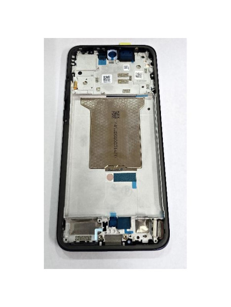 Pantalla para Motorola Edge 70 Fusion mas tactil negro con marco azul 5D68C32061 Service Pack