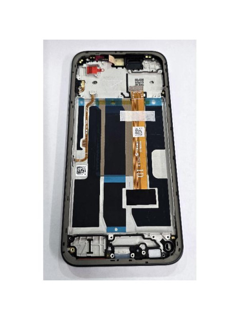 Pantalla para Oppo A6 4G mas tactil negro con marco azul 621029000743 Service Pack