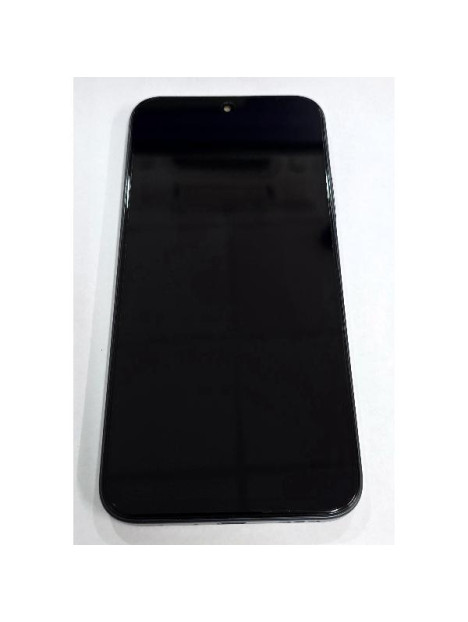 Pantalla para Oppo A6 4G mas tactil negro con marco azul 621029000743 Service Pack