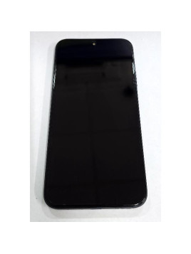 Pantalla para Oppo A6 mas tactil negro con marco azul 621029000758 Service Pack