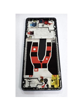 Pantalla para Oppo Reno 10 mas tactil negro con marco azul claro 621029000061 Service Pack