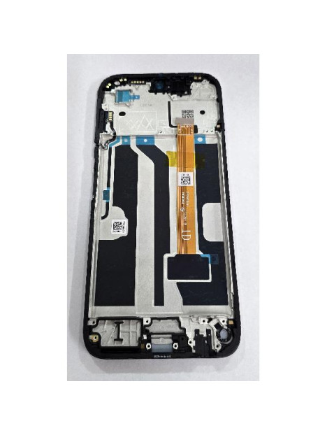 Pantalla para Oppo A6x 4G Oppo A6t 4G Oppo A6c mas tactil negro con marco negro 621029000765 Service Pack