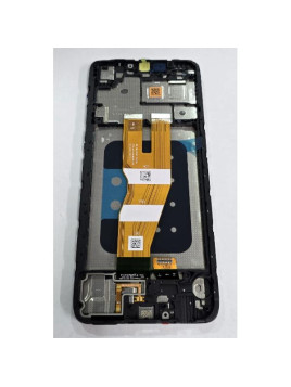 Pantalla para Samsung Galaxy A05 A055 mas tactil negro con marco negro GH81-24189A Service Pack