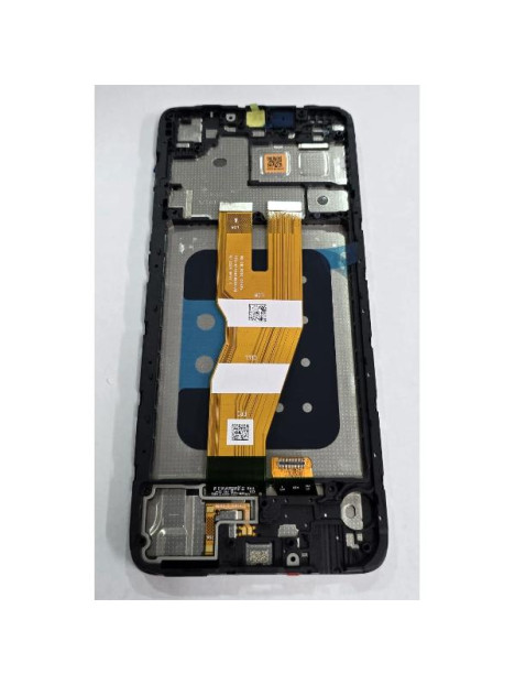 Pantalla para Samsung Galaxy A05 A055 mas tactil negro con marco negro GH81-24189A Service Pack