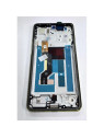 Pantalla para Motorola Moto G86 Power 5G mas tactil negro con marco verde 5D68C30653 Service Pack