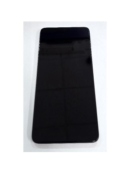 Pantalla para Motorola Moto G06 XT2535-1 mas tactil negro con marco negro 5D68C31263 Service Pack