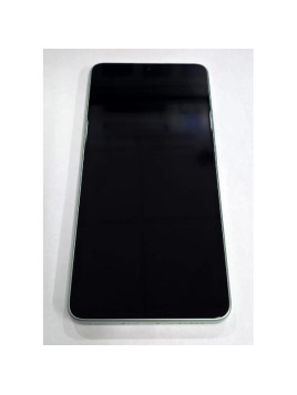 Pantalla para Xiaomi Poco X7 Pro mas tactil negro con marco verde 56000200O1000 Service Pack