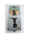 Pantalla para Samsung Galaxy Z Flip 7 SM-F766 mas tactil negro marco verde claro GH82-37581E Service Pack
