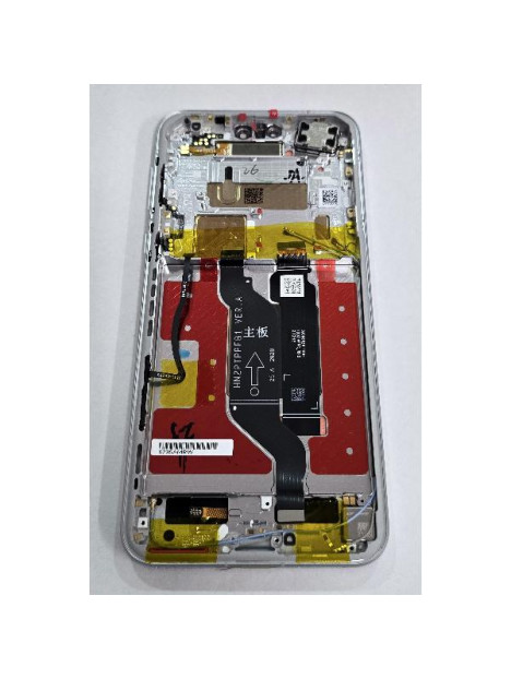 Pantalla para Honor Magic 7 Pro mas tactil negro con marco gris 0235AMRW Service Pack