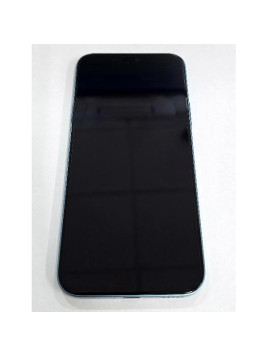Pantalla para Honor 200 Lite mas tactil negro con marco azul 0235AHGJ Service Pack