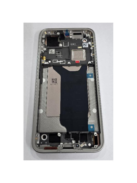 Pantalla para Xiaomi 15T Pro mas tactil negro con marco gris 5600050O12U00 Service Pack