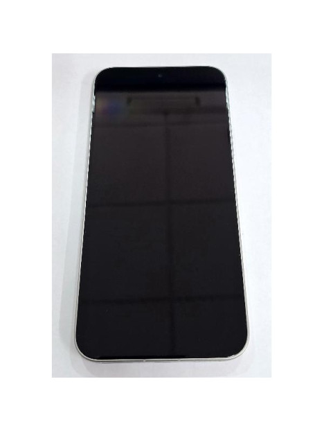 Pantalla para Xiaomi 15T Pro mas tactil negro con marco gris 5600050O12U00 Service Pack