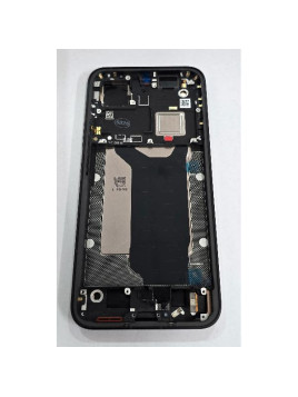 Pantalla para Xiaomi 15T Pro mas tactil negro con marco negro 5600040O12U00 Service Pack