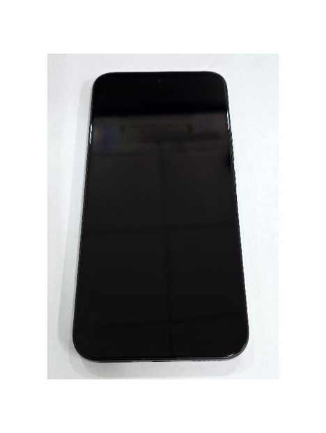 Pantalla para Xiaomi 15T Pro mas tactil negro con marco negro 5600040O12U00 Service Pack