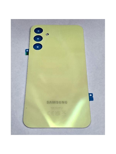 Tapa trasera o tapa bateria amarilla para Samsung Galaxy A15 4G A155F GH82-33492G Service Pack