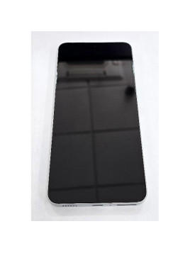 Pantalla para ZTE Nubia Neo 3 GT 5G mas tactil negro con marco plata calidad premium