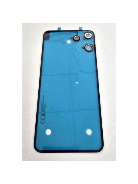 Tapa trasera o tapa bateria negra transparente para Nothing Phone 3A Lite 5G