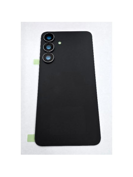 Tapa trasera o tapa bateria negra para Samsung Galaxy S25 FE 5G S731 con cubierta de camara