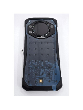 Tapa trasera o tapa bateria negra con pantalla secundaria para Doogee S119