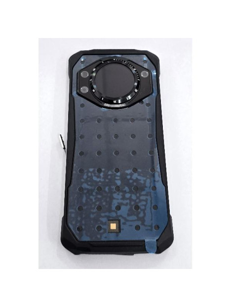 Tapa trasera o tapa bateria negra con pantalla secundaria para Doogee S119