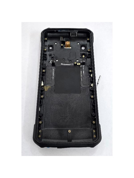 Tapa trasera o tapa bateria negra con pantalla secundaria para Doogee S119