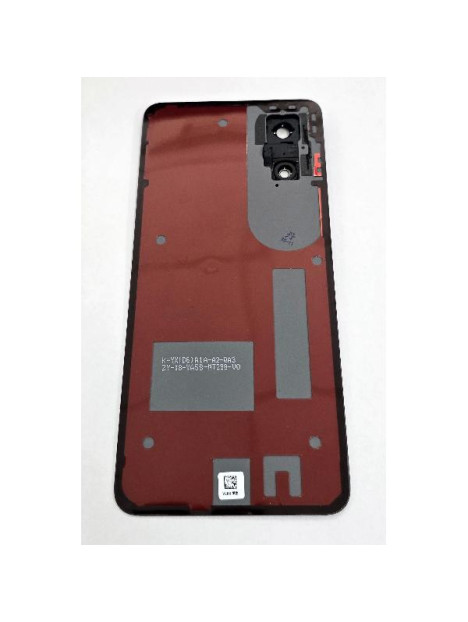 Tapa trasera o tapa bateria granate para Vivo V50 Lite 5G con cubierta de camara