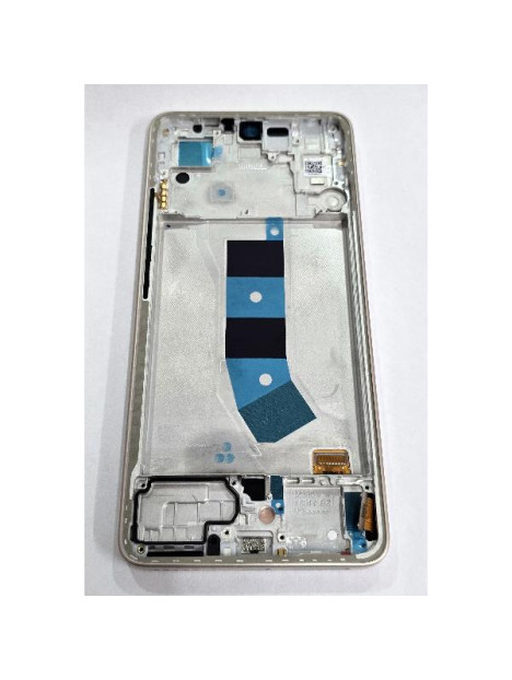 Pantalla para Xiaomi Redmi Note 13 4G 23129RAA4G mas tactil negro marco dorado 56000200N700 Service Pack