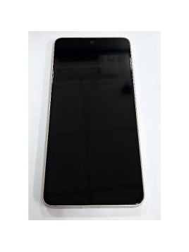 Pantalla para Xiaomi Redmi Note 13 4G 23129RAA4G mas tactil negro marco dorado 56000200N700 Service Pack