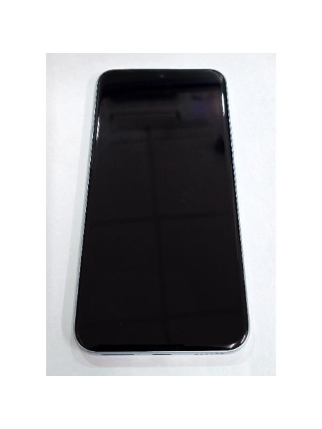 Pantalla para Xiaomi Redmi Note 15 Pro Plus 5G mas tactil negro marco azul 5600240P16U00 Service Pack