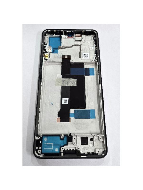 Pantalla para Xiaomi Redmi Note 13 Pro 5G Xiaomi Poco X6 5G mas tactil negro marco negro 5600020N1600 Service Pack