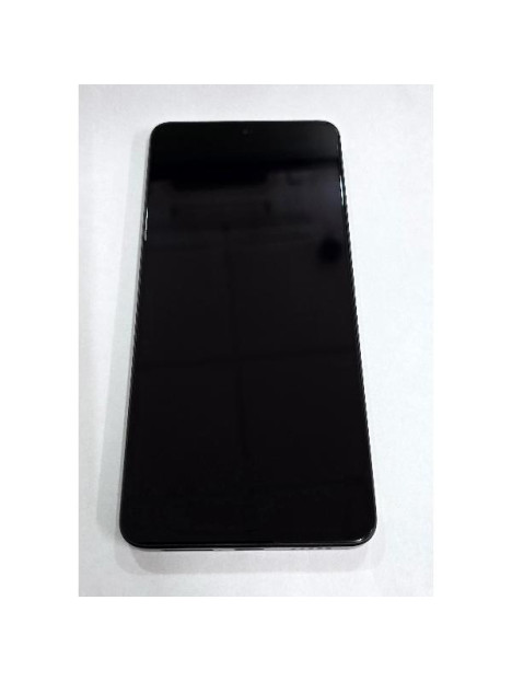 Pantalla para Xiaomi Redmi Note 13 Pro 5G Xiaomi Poco X6 5G mas tactil negro marco negro 5600020N1600 Service Pack