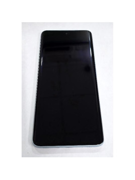 Pantalla lcd para Xiaomi Redmi Note 15 4G mas tactil negro marco azul 560003000P700 Version Europea Service Pack